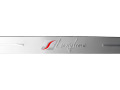 2 aluminium Luxyline door sills