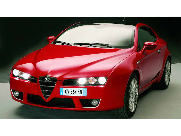 Fog lights chrome trim Alfa Romeo Brera