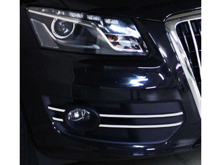 Fog lights chrome trim Audi Q5 v2