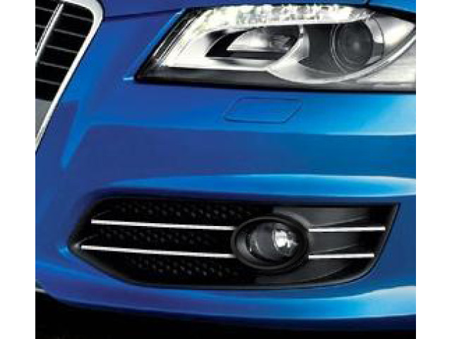 Fog lights chrome trim Audi S3 0626  Audi S3 sportback 0626