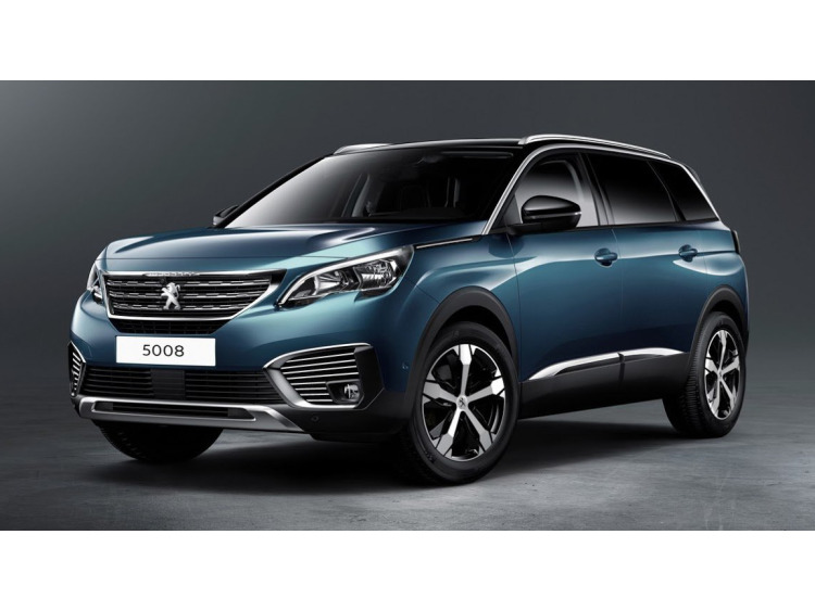 Fog lights chrome trim Peugeot 5008 II 17-24