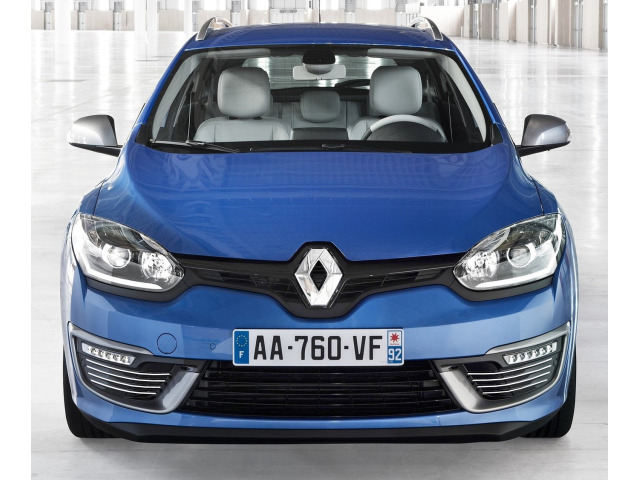 Fog lights chrome trim Renault Mégane III estate 0912