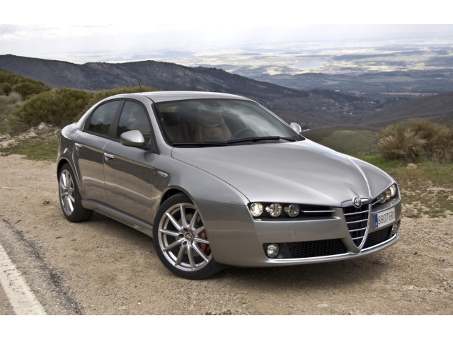 Lower radiator grill chrome trim Alfa Romeo 159