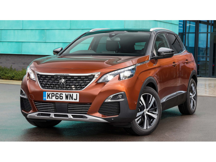 Lower radiator grill chrome trim Peugeot 3008 II (16-20)