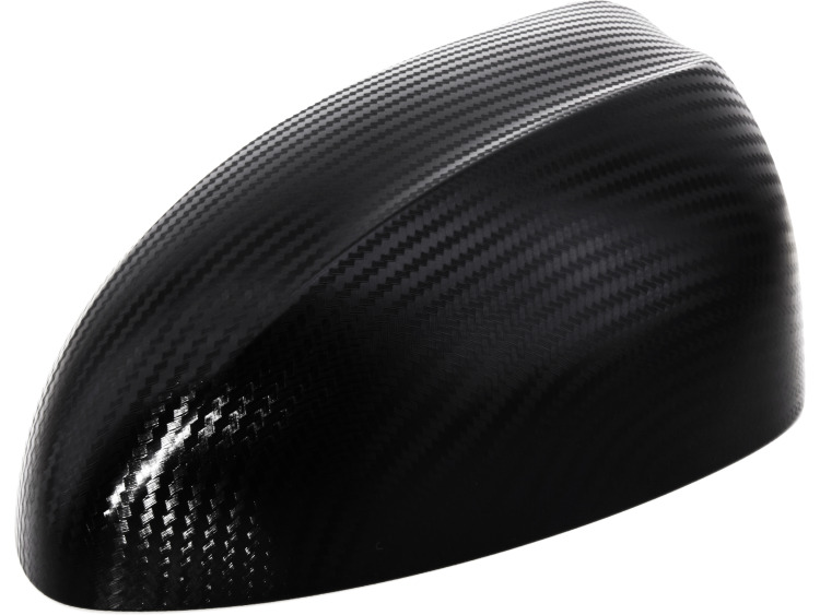 Luxyline 3D carbon fiber vinyl wrap sticker 70cm glossy black
