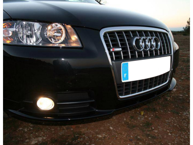 Radiator grill chrome trim compatible with Audi A3 série 2 0308 A3 Série 2 Sportback 0408 S3 0626