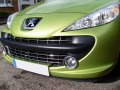 Radiator grill chrome trim compatible with Peugeot 207 06-12 Peugeot 207 CC 07-15 Peugeot 207 SW 07-13