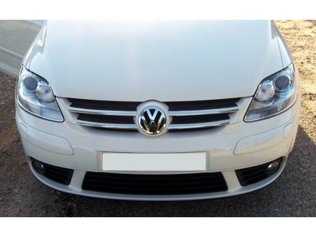 Radiator grill chrome trim compatible with VW Golf 5 Plus