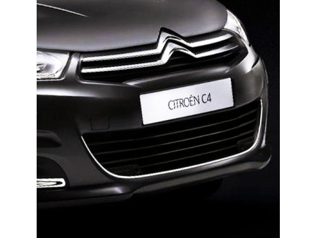 Radiator grill contours chrome trim Citroën C4 1126
