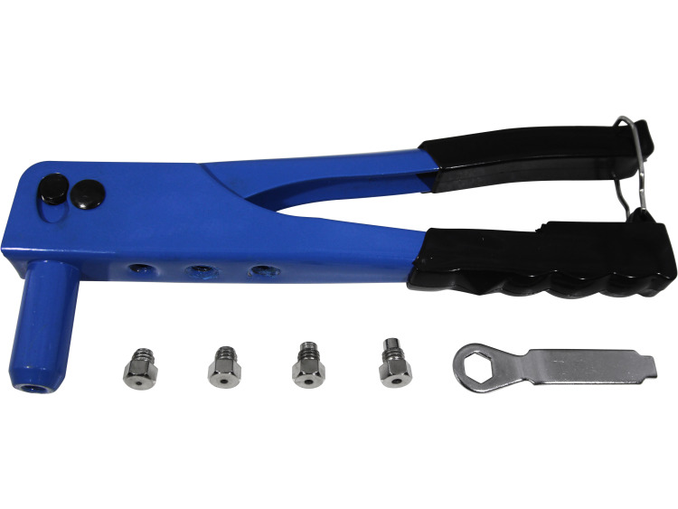 Rivet gun for licence plate