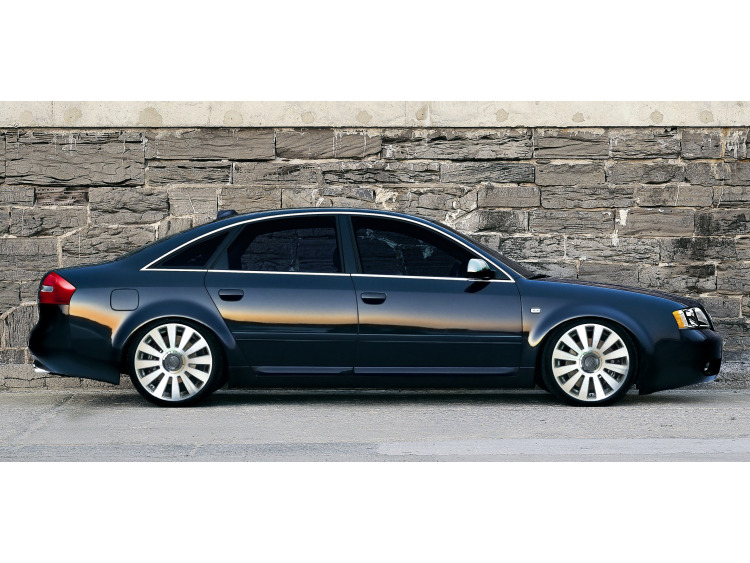 Side windows chrome trim Audi A6 S&eacute;rie 2 97-01 Audi A6 S&eacute;rie 2 Avant 97-05 Audi A6 S&eacute;rie 2 Phase 2 01-04 Audi A6 S&eacute;rie 2 Phase 2 Avant 01-05
