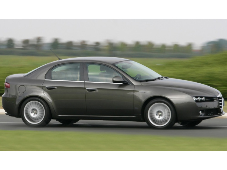 Side windows lower chrome trim Alfa Romeo 159