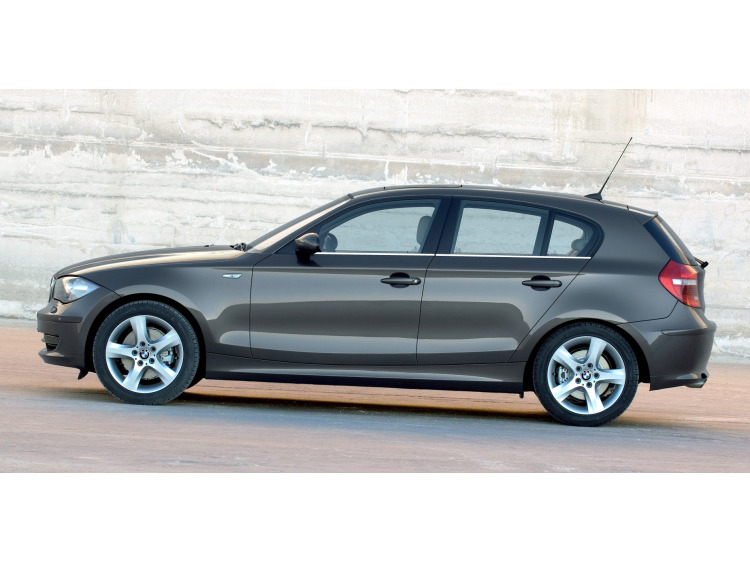 Side windows lower chrome trim BMW S&eacute;rie 1 E87 LCI 07-11