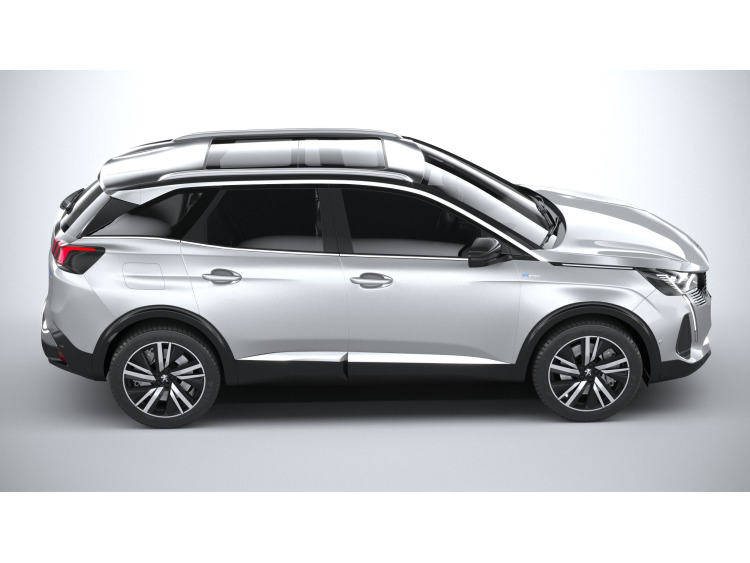Side windows lower chrome trim Peugeot 3008 II phase 2 (20-24)