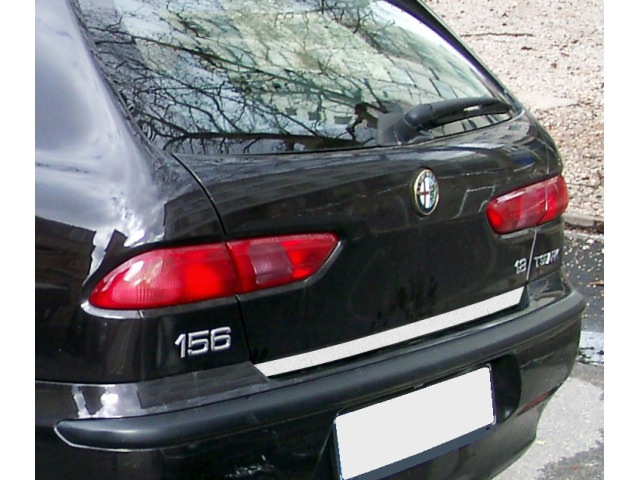 Trunk chrome trim Alfa Romeo 156 SW