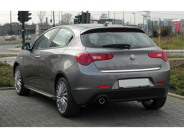 Trunk chrome trim Alfa Romeo Giullietta