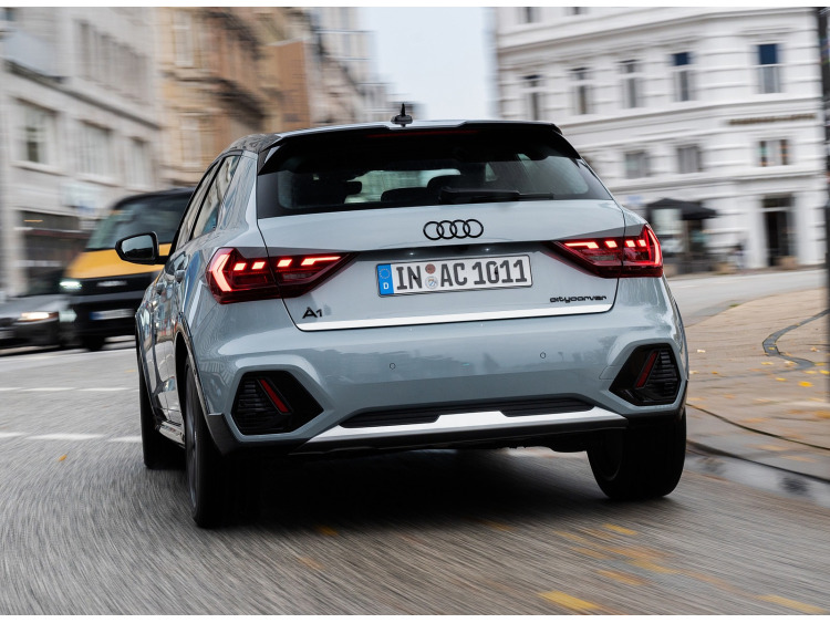 Trunk chrome trim Audi A1 18-26 Sportback