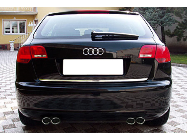 Trunk chrome trim Audi A3 Série 2 Phase 2 Sportback 081Série 2 Sportback 0408 S3 0626sportback 