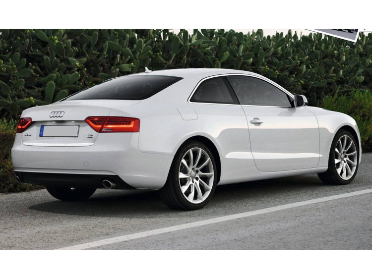 Trunk chrome trim Audi A5 Cabriolet phase 2 11-16 Audi A5 Coup&eacute; phase 2 11-16 Audi A5 Sportback phas