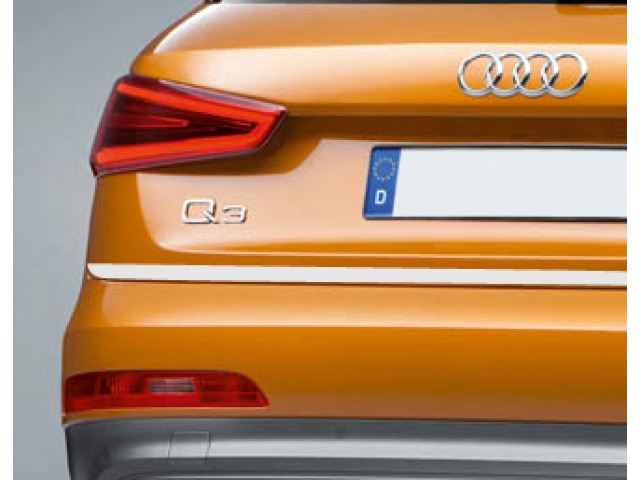 Trunk chrome trim Audi Q3