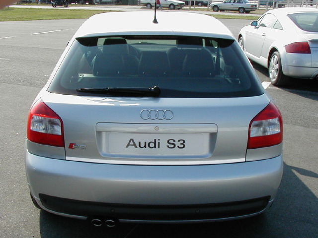 Trunk chrome trim Audi S3 9803