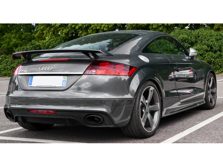 Trunk chrome trim Audi TT S&eacute;rie 3 14-26