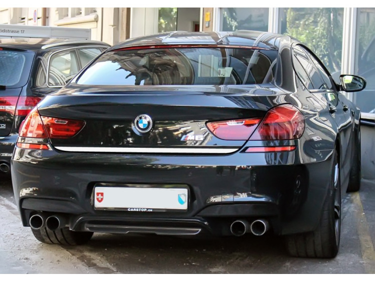 Trunk chrome trim BMW M6