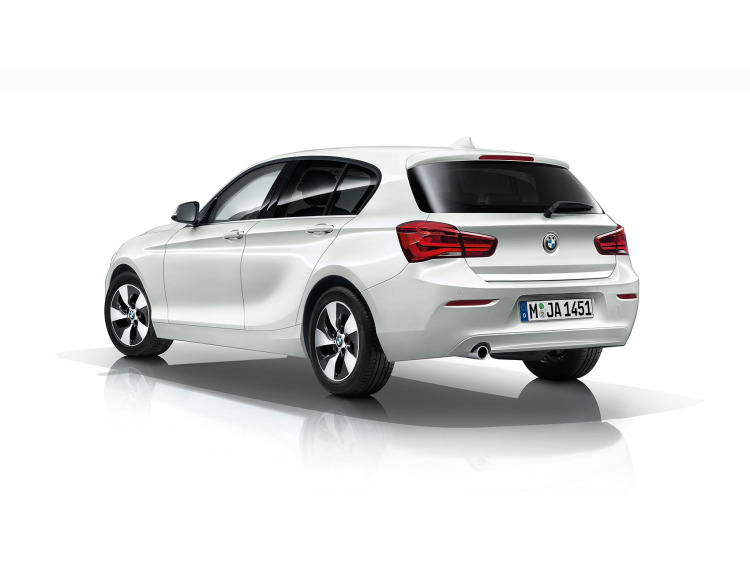 Trunk chrome trim BMW S&eacute;rie 1 F21 12-15
