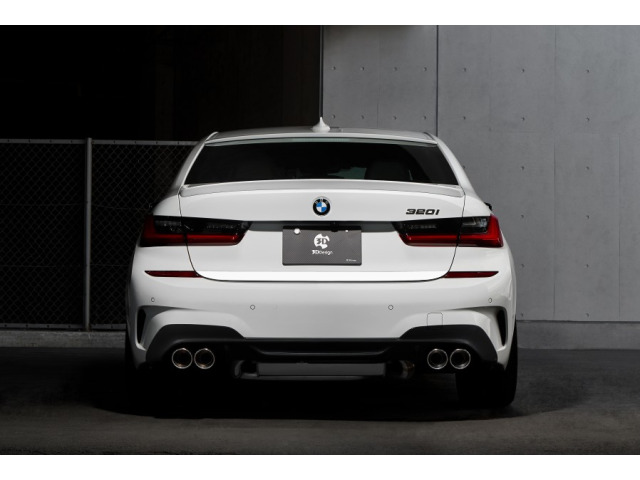 Trunk chrome trim BMW Série 3 G20 Berline 1826  BMW Série 3 G21 Touring 1926
