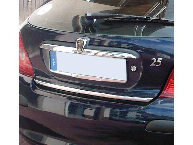 Trunk chrome trim MG ZR Rover 25 Rover 200 Rover 220