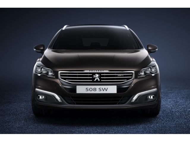 Upper radiator grill chrome trim Peugeot 508 Berline phase 2  Peugeot 508 SW phase 2